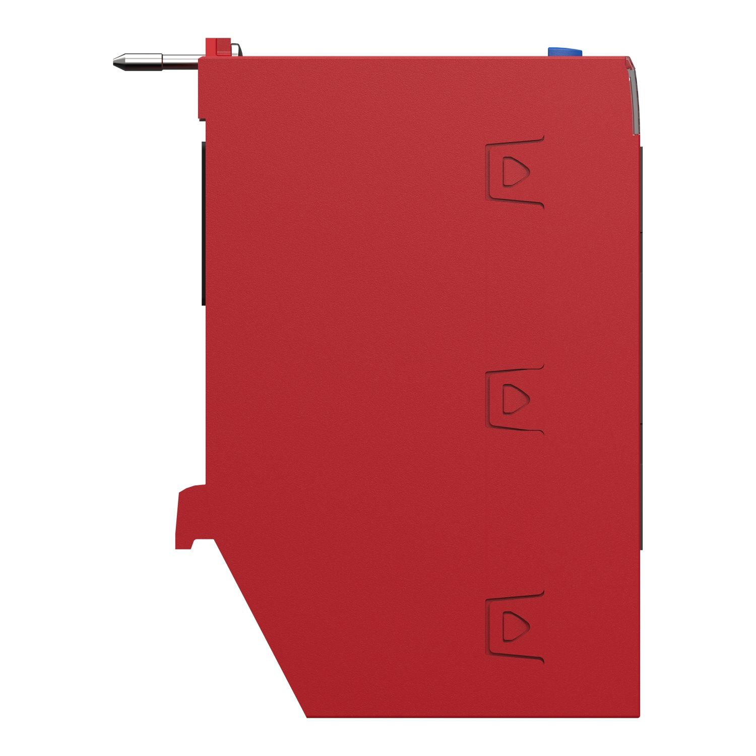 Picture of safety relay output module, Modicon X80, 4 isolated outputs, 24 to 230V AC, 24V DC