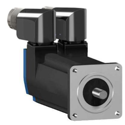 Picture of servo motor BSH, Lexium 05, 1.3N.m, 3000rpm, 55mm, untapped shaft, Sincos single turn, without brake, IP50