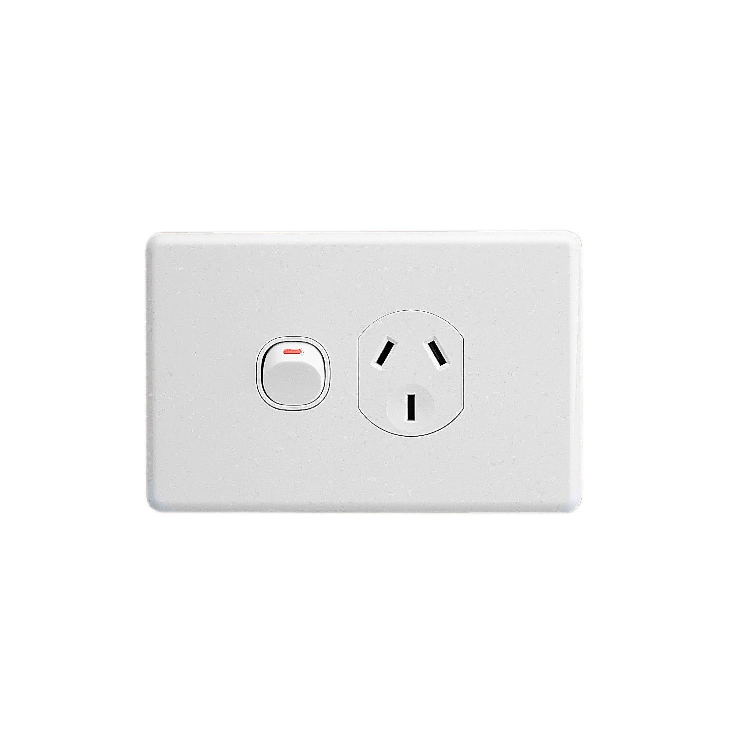 Picture of Single Switch Socket Outlet, Classic C2000 Series, Classic, 250V, 10A