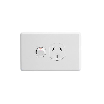 Picture of Single Switch Socket Outlet, Classic C2000 Series, Classic, 250V, 10A