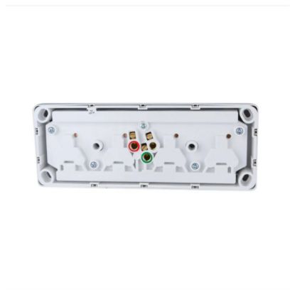Picture of Quad Switch Socket Outlet, Classic C2000 Series, Classic, 250V, 10A, 2 Pole
