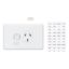 Picture of Single Switch Socket Outlet, Classic C2000 Series, Classic, 250V, 10A, Circuit Identification