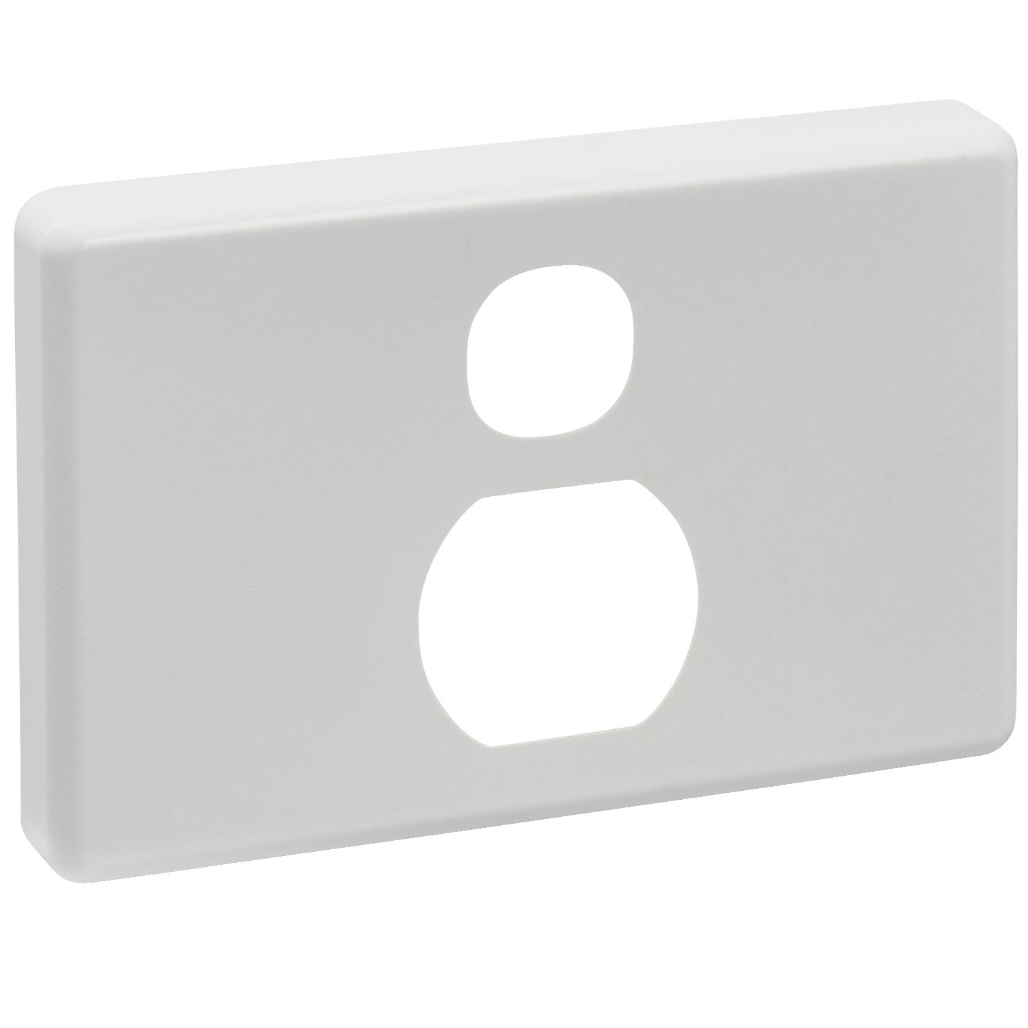Picture of Socket Outlet Cover Plate, Classic C2000 Series, Vertical Mount for Single Switched Socket, Old Design