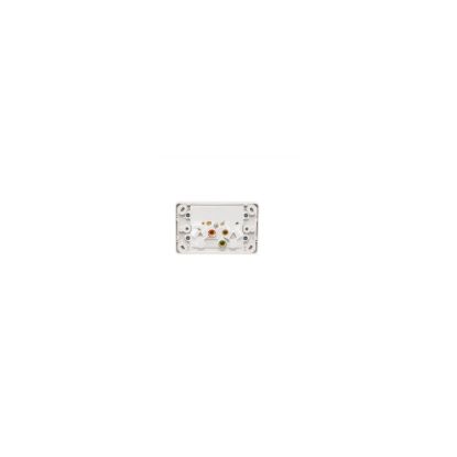 Picture of Switched Socket Outlet, Classic C2000 Series, Twin, 250V, 10A, Round Earth PIN for Lighting