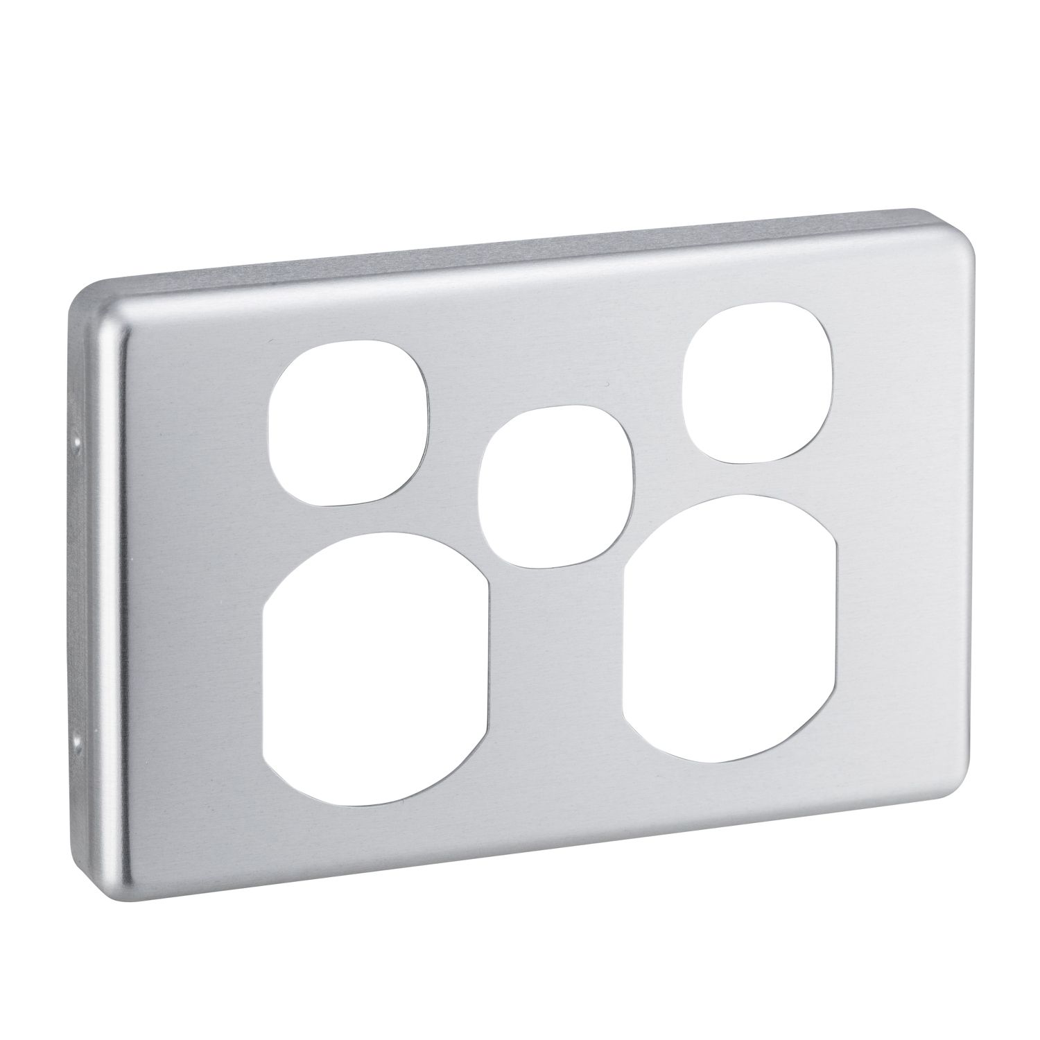 Picture of Socket Outlet Cover Plate, Classic C2000 Series, Horizontal Mount for Twin Switched Socket