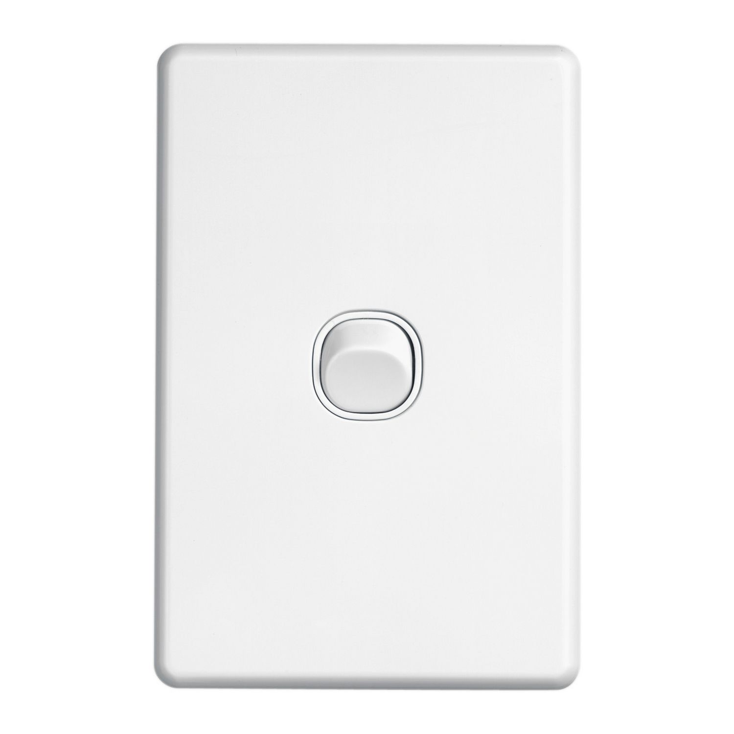 Picture of Flush Switch, Classic C2000 Series, 1 Gang, 250VAC, 10A, Standard, Vertical