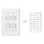 Picture of Switch, Classic C2000 Series, 4 Gang Vertical Id