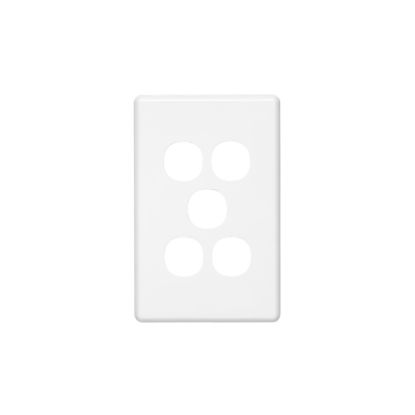 Picture of Switch Plate Cover, Classic C2000 Series, 5 Gang