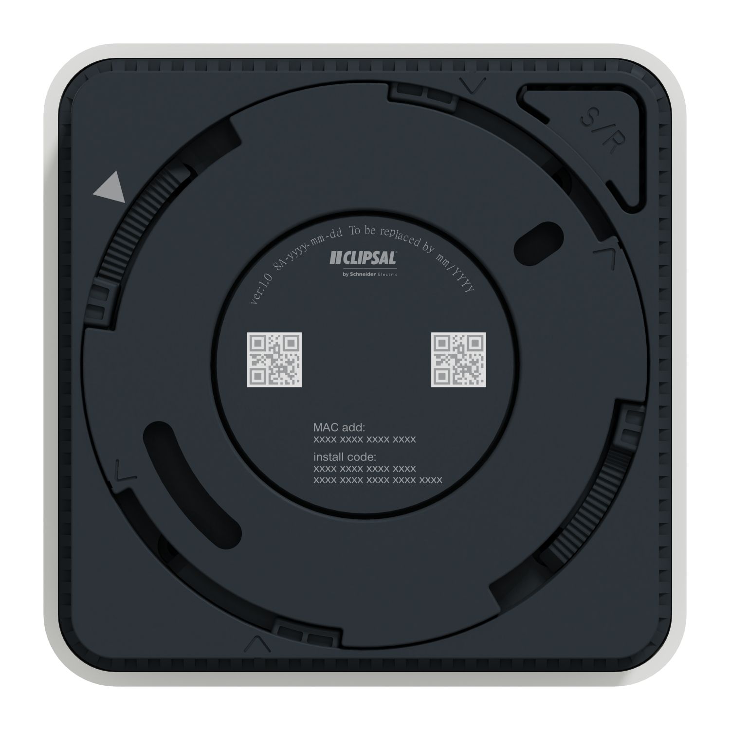 Picture of Lithium Battery Smoke Alarm, Clipsal Wiser, Surface mount