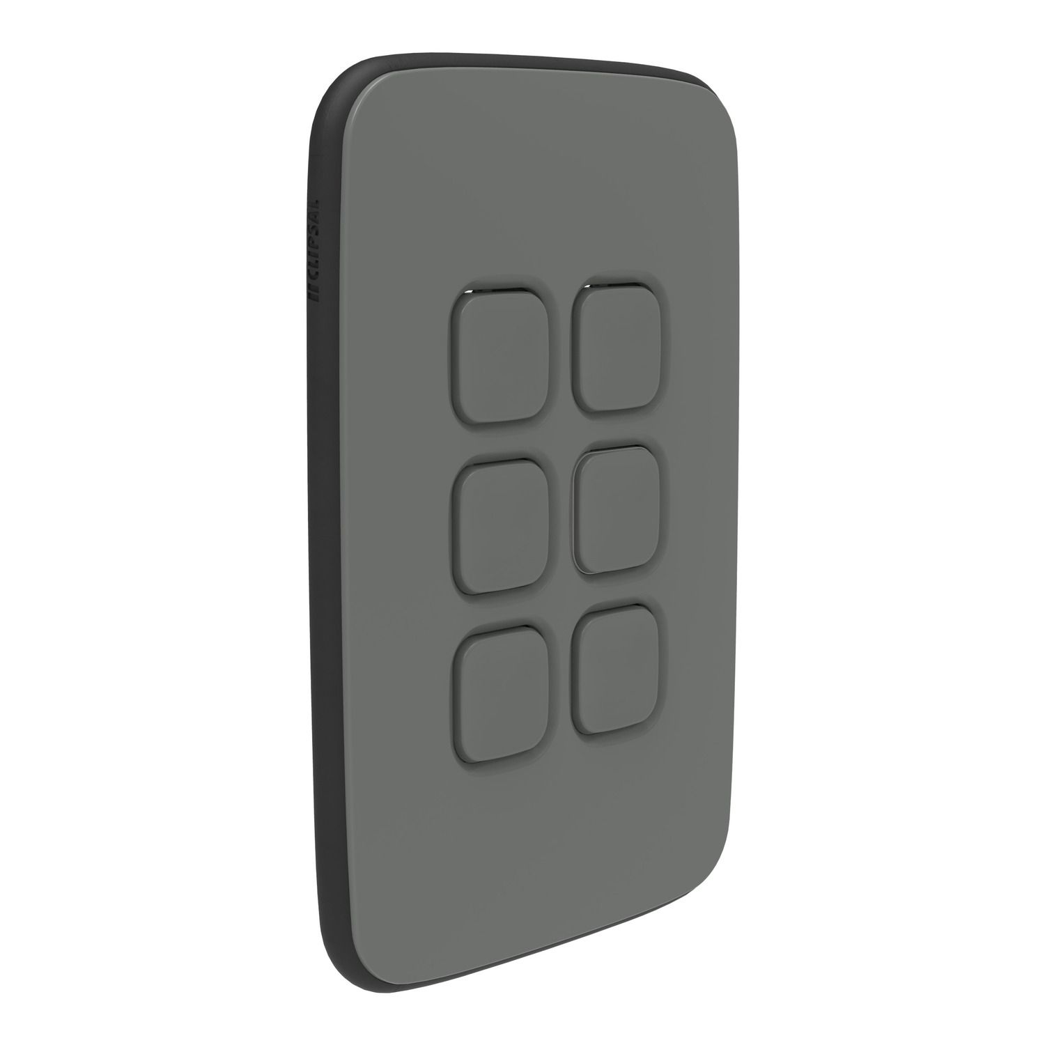 Picture of Essence Switch Plate Skin, Clipsal Iconic, 6 Gang, Vertical/Horizontal, Clip-On