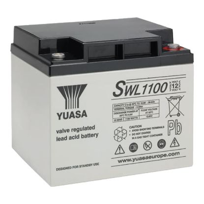 Picture of PowerLogic BAT38Ah 12V 38Ah 10 years life high rate industrial VRLA battery