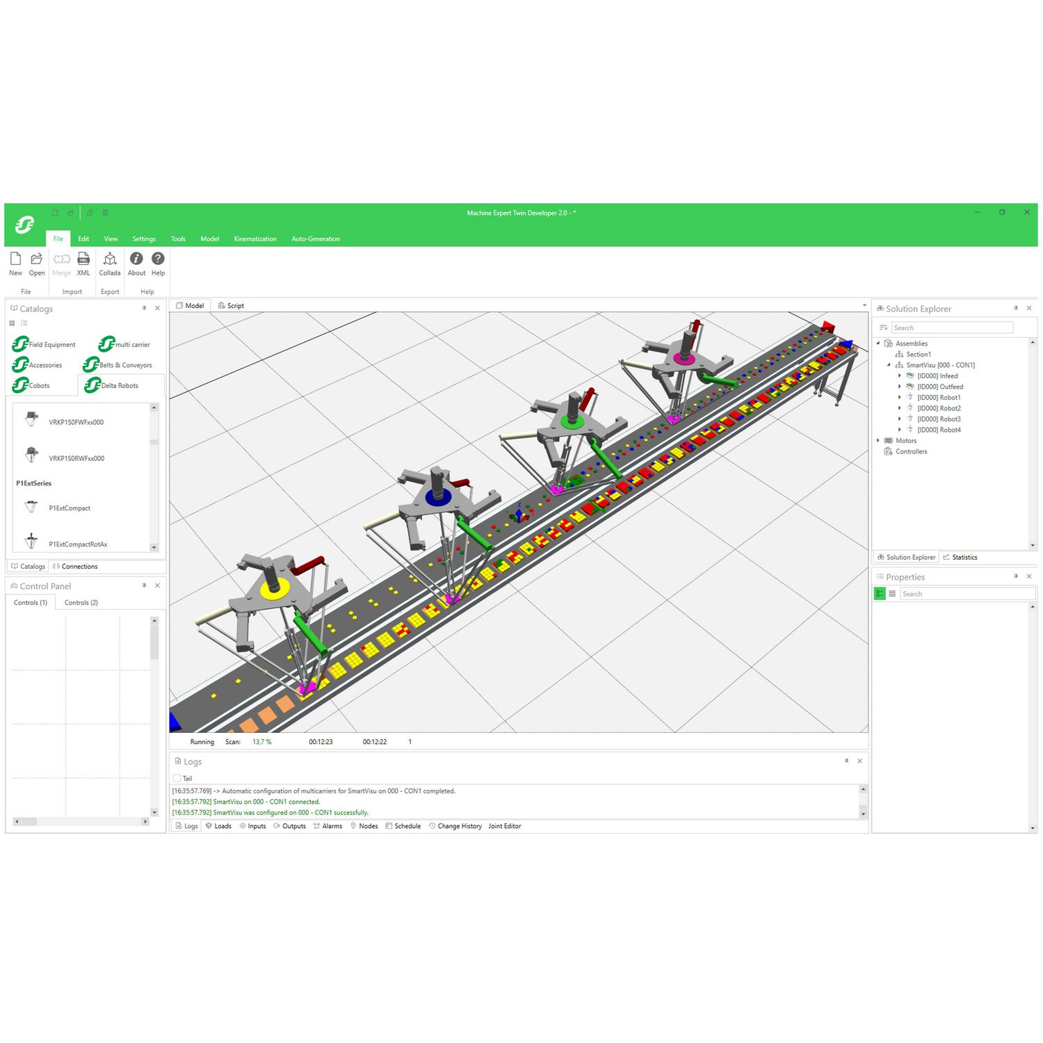 Picture of license, Ecostruxure Machine Expert Twin, developer, node locked, annual, team, 10 users, unlimited objects
