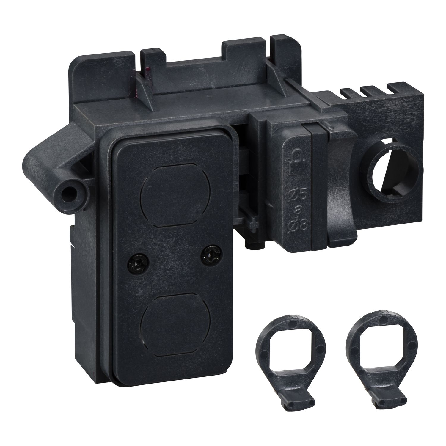 Picture of Padlock, EasyPact EXE, open position, without keylock with 2 cams