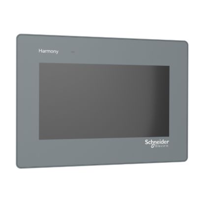 Picture of 7" wide screen touch panel, 16M colors, COM x 2, ETH x 1, USB host / device, RTC, DC24V