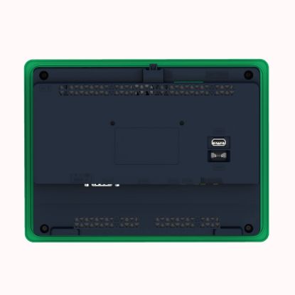 Picture of touch panel screen, Harmony ST6, 10inch wide display, 2COM, 2Ethernet, USB host and device, 24V DC