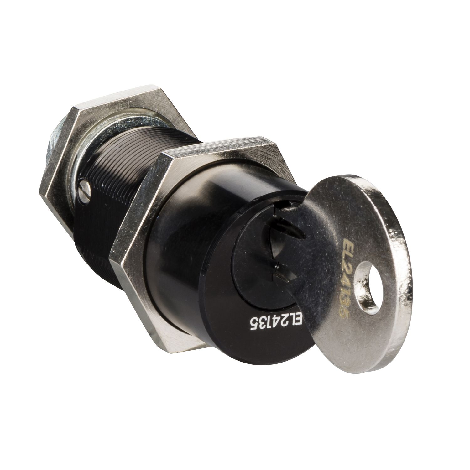 Picture of Keylock, MasterPact MTZ1/MTZ2/MTZ3 drawout, 1 Ronis keylock with 2 keys, identified EL24153 combination, spare part