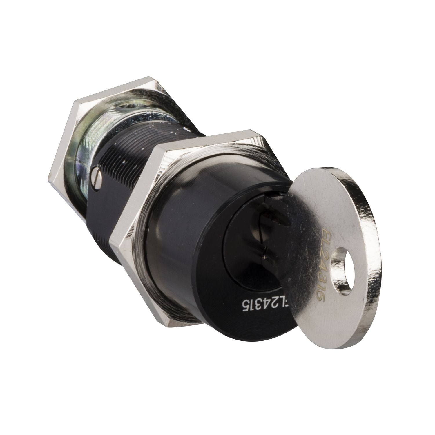 Picture of Keylock, MasterPact MTZ1/MTZ2/MTZ3 drawout, 1 Ronis keylock with 2 keys, identified EL24315 combination, spare part
