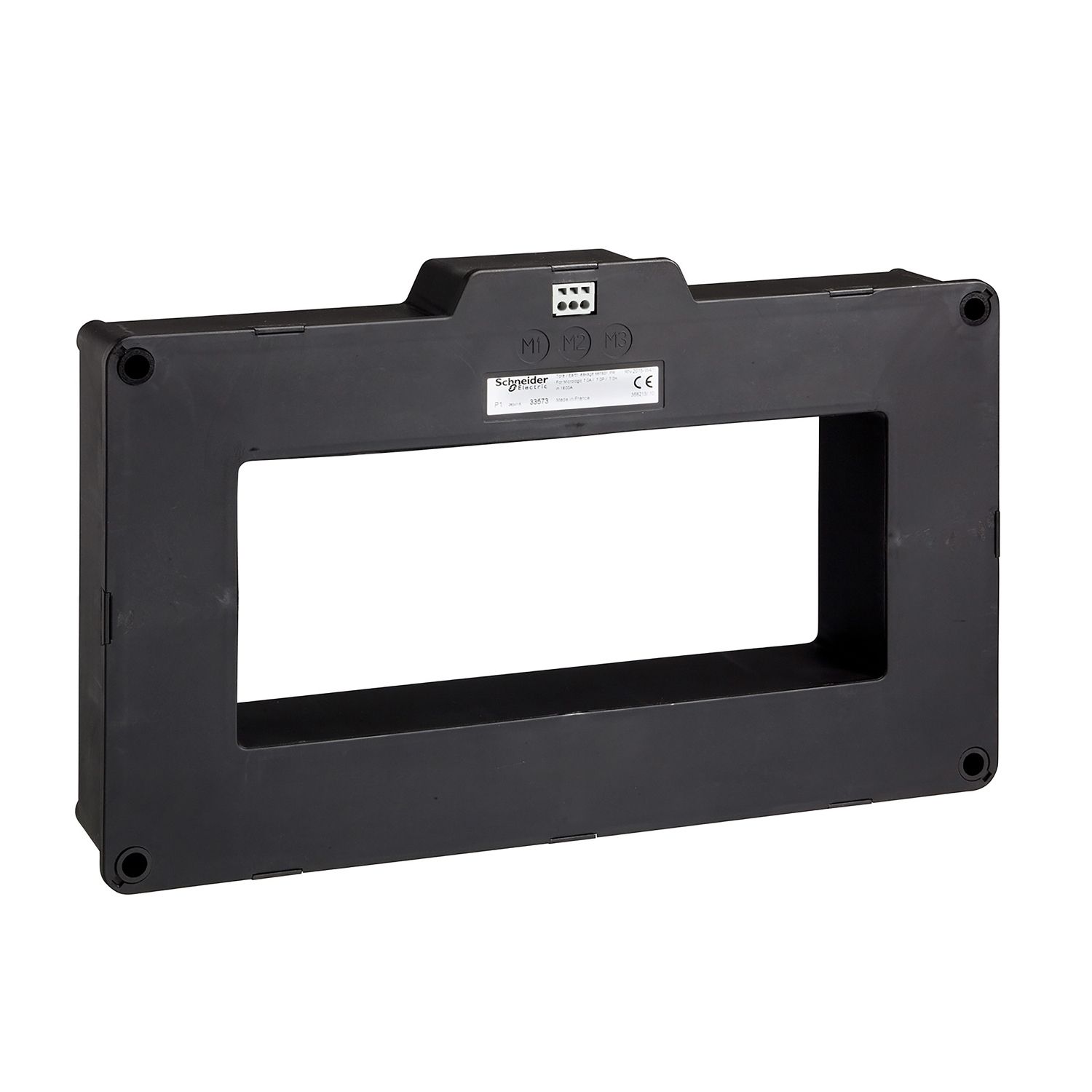 Picture of Rectangular sensor, MasterPact MTZ2/MTZ3, earth leakage protection, 3200A, internal diameter 470mm x 160mm, spare part