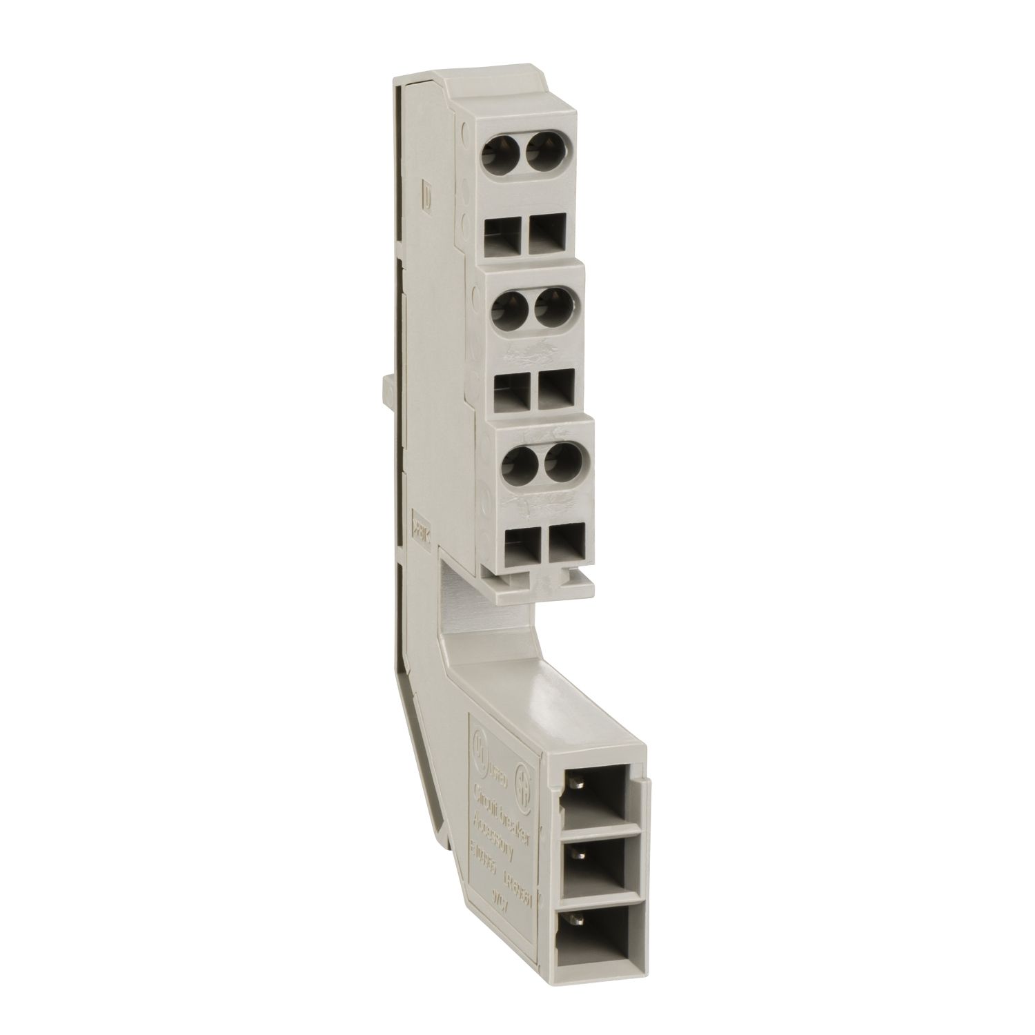 Picture of Auxiliary terminal blocks, MasterPact MTZ1 drawout, 3 wires terminal, spare part