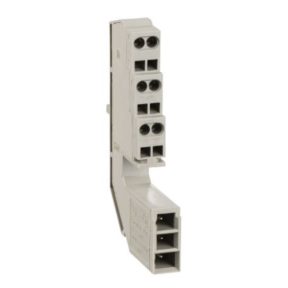 Picture of Auxiliary terminal blocks, MasterPact MTZ1 drawout, 3 wires terminal, spare part