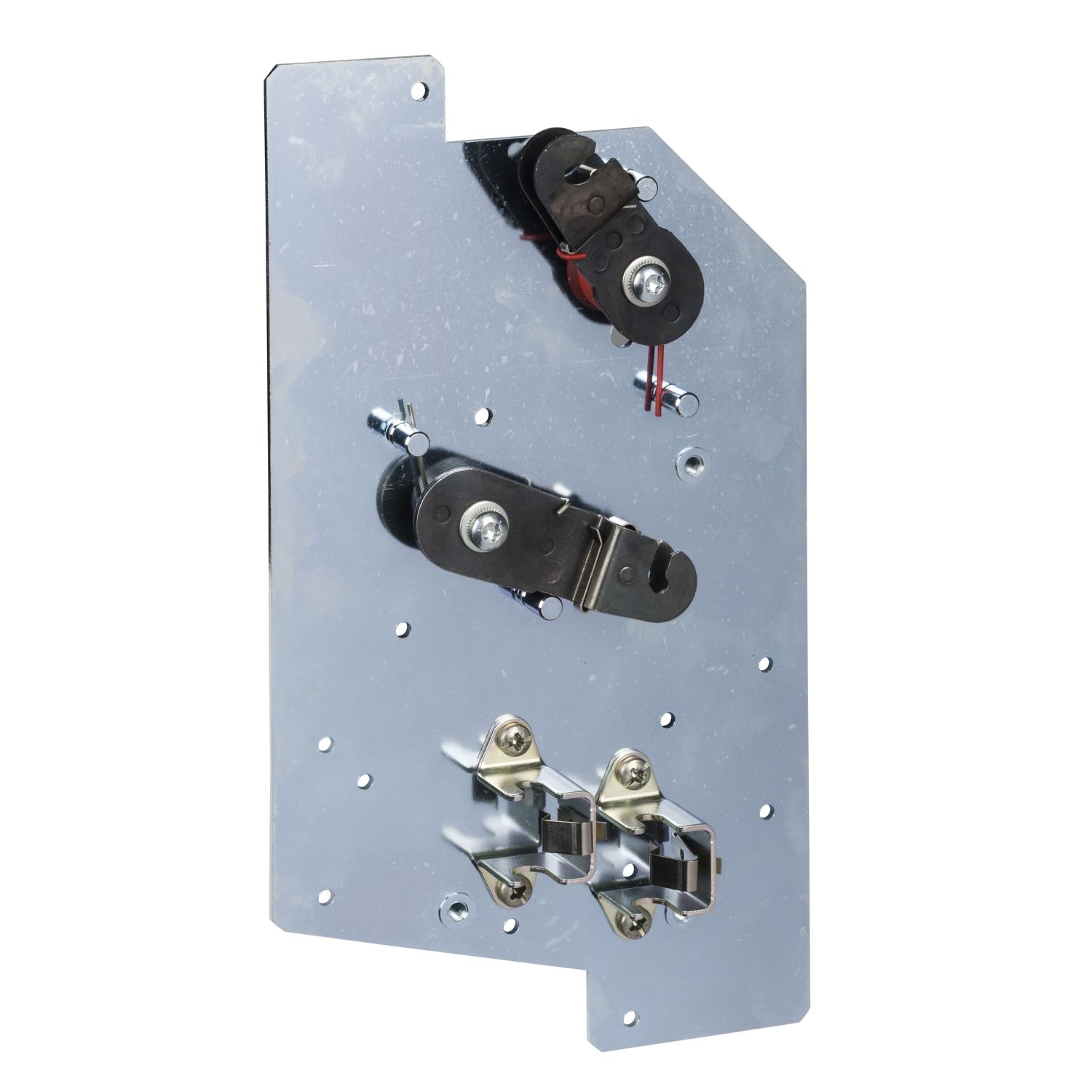 Picture of Mechanical interlocking, MasterPact MTZ2/MTZ3 fixed/drawout, cable interlocking, 1 adaptation fixture kit, spare part