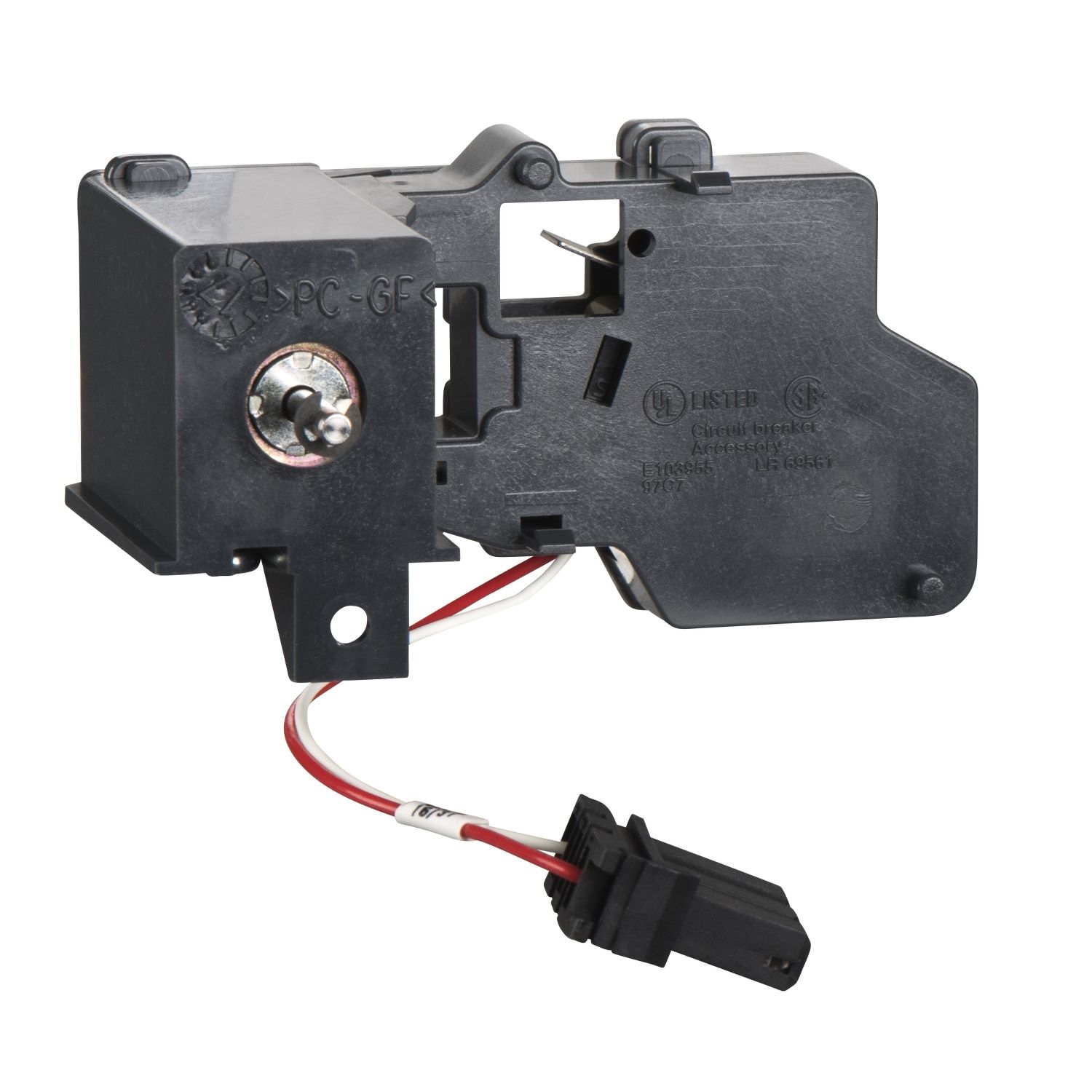 Picture of Electrical reset (RES), MasterPact MTZ2/MTZ3 fixed, remote reset after trip, 100/130VAC, spare part