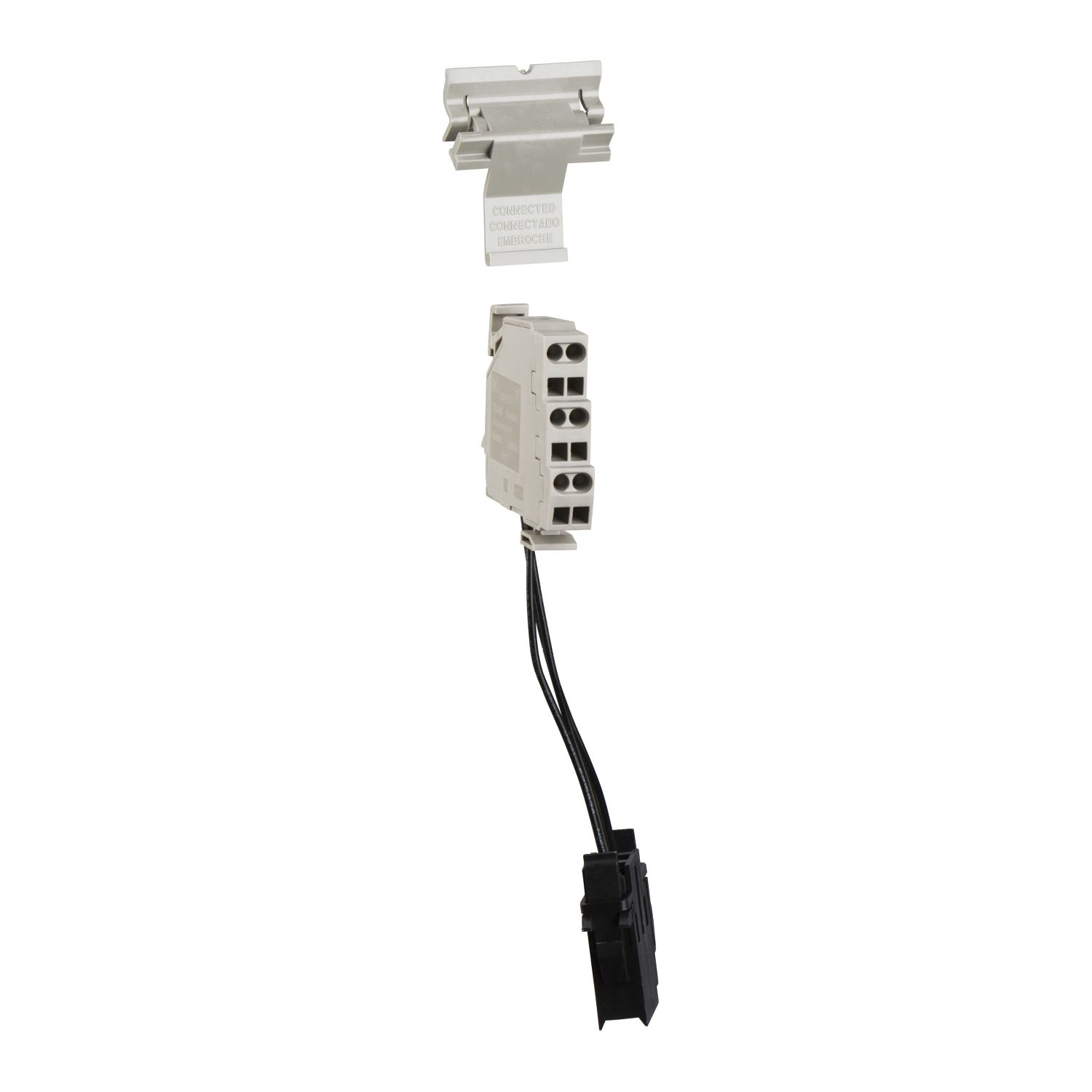 Picture of Chassis position contact, MasterPact MTZ2/MTZ3 drawout, CE/CD/CT position, standard, 6A/240VAC, spare part