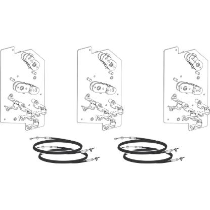 Picture of Mechanical interlocking, MasterPact MTZ2/MTZ3 fixed/drawout, 1 cable interlocking kit, 2N/1R, spare part