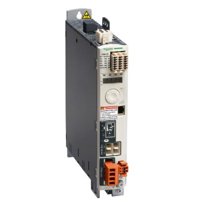 Picture of motion servo drive, Lexium 32, 18A, single phase, supply voltage 115 to 230V, 0.5 to 1kW, modbus