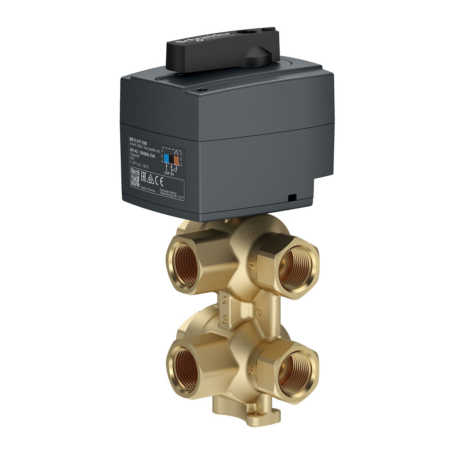 Picture of MB10T - 6 way Change Over actuator for the VB601R valve,  2-position control,  10m cable.