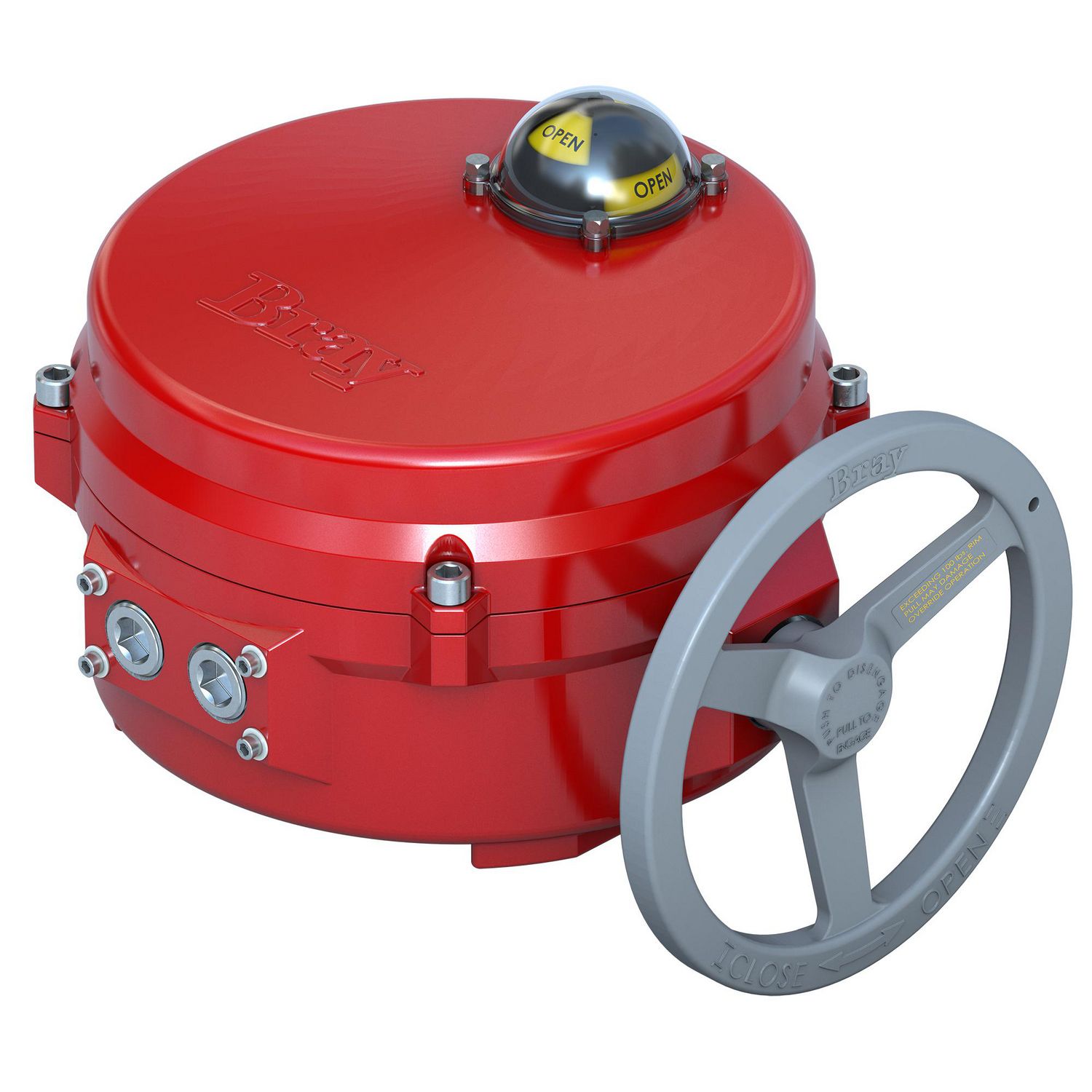 Picture of MF40 Butterfly Valve Actuator, 3-Wire Floating, 24Vac, 40Nm, Non-spring Return, IP54