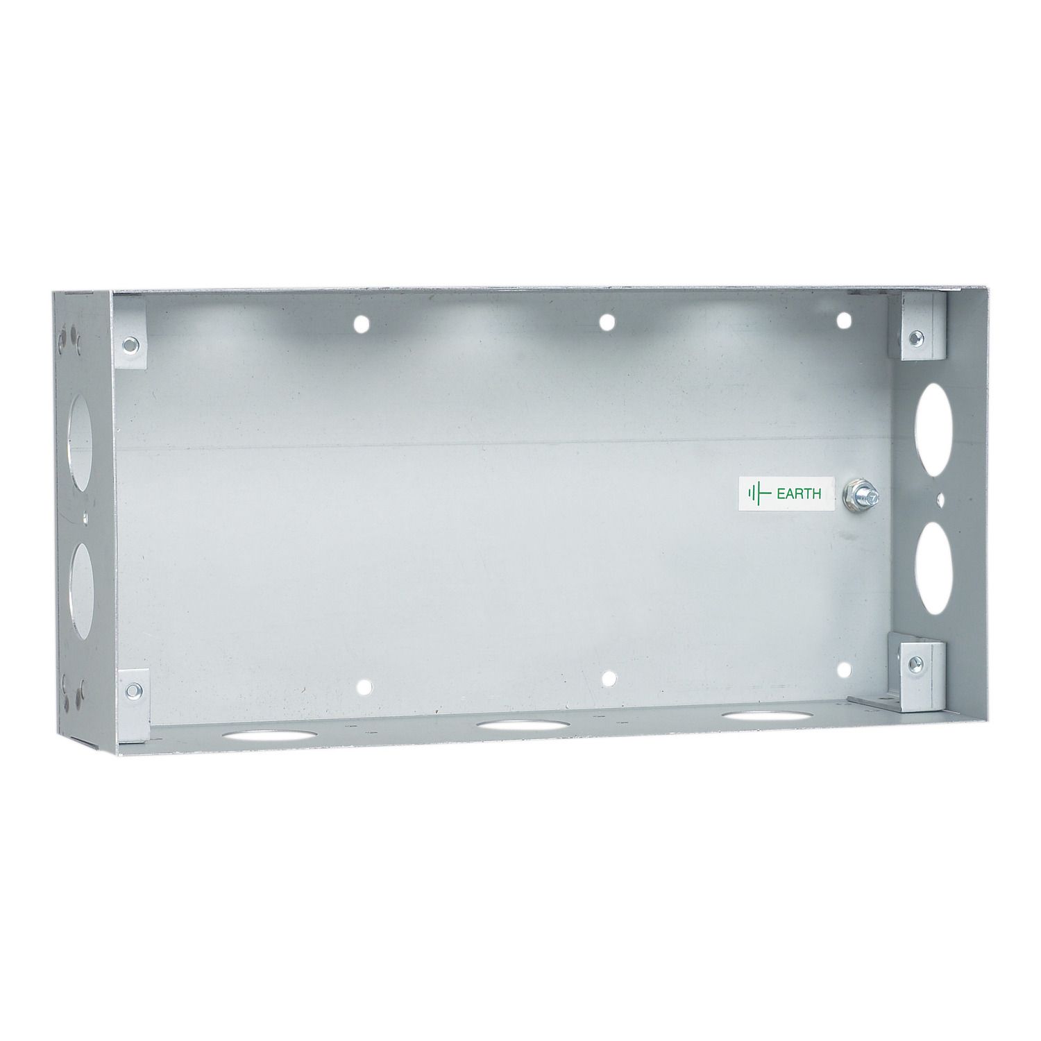 Picture of Flush Mount Metal Plate, Medilec, Wall Boxes, 3 Gang, Wall Box
