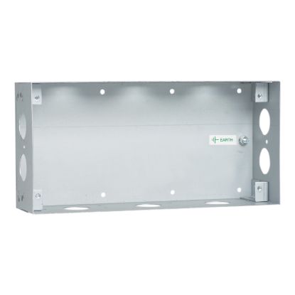 Picture of Flush Mount Metal Plate, Medilec, Wall Boxes, 3 Gang, Wall Box