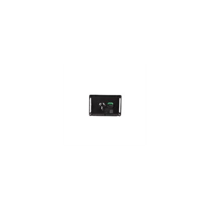 Picture of Single Power Point Skin, Pro Series, Horizontal Mount, 250V, 15A, Clip-On
