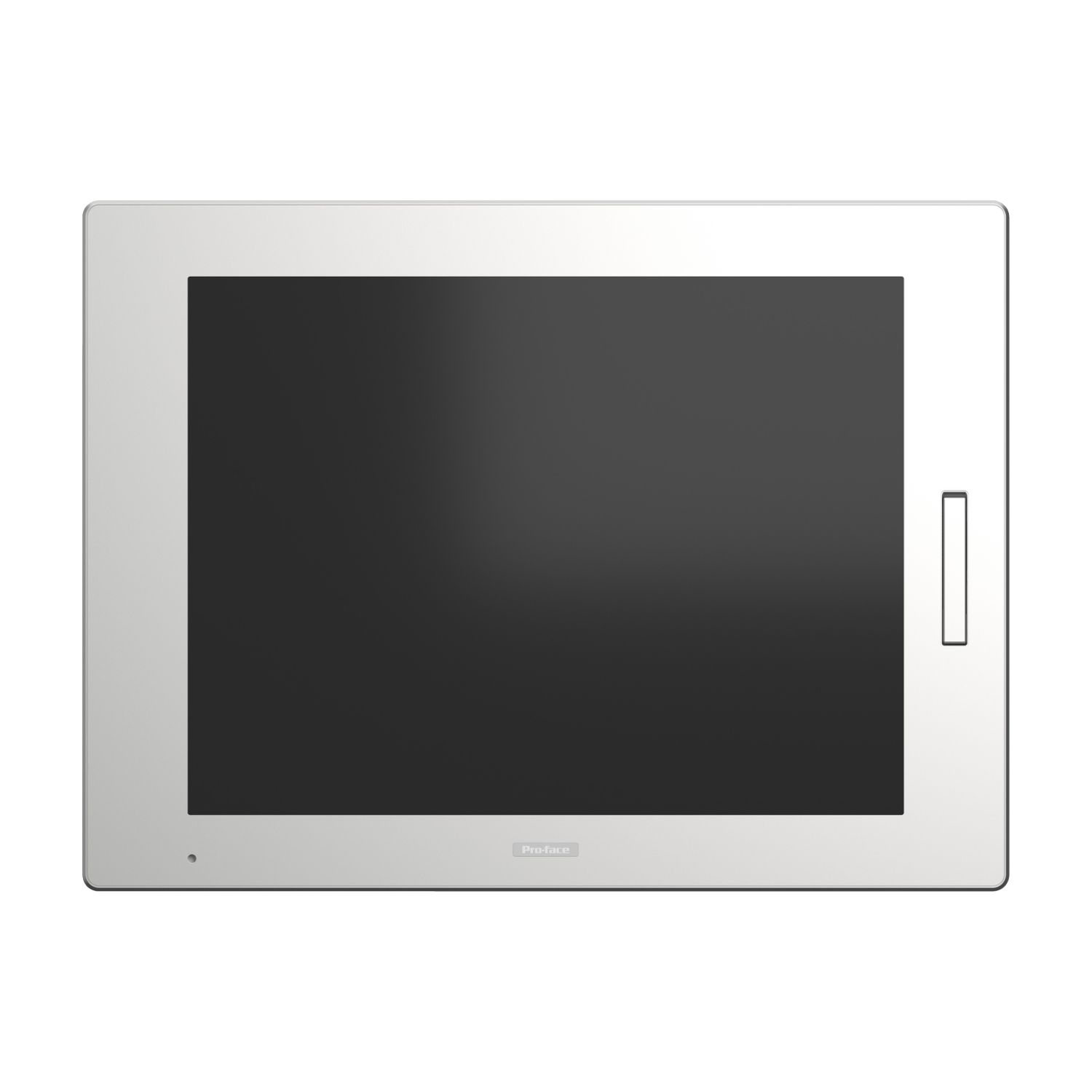 Picture of 15.0 Industrial FPM, FP6000, XGA, 16M colors, Analog Multi Touch (2 points), Front USB A/micro-B, DVI, USB Type B, 24V DC