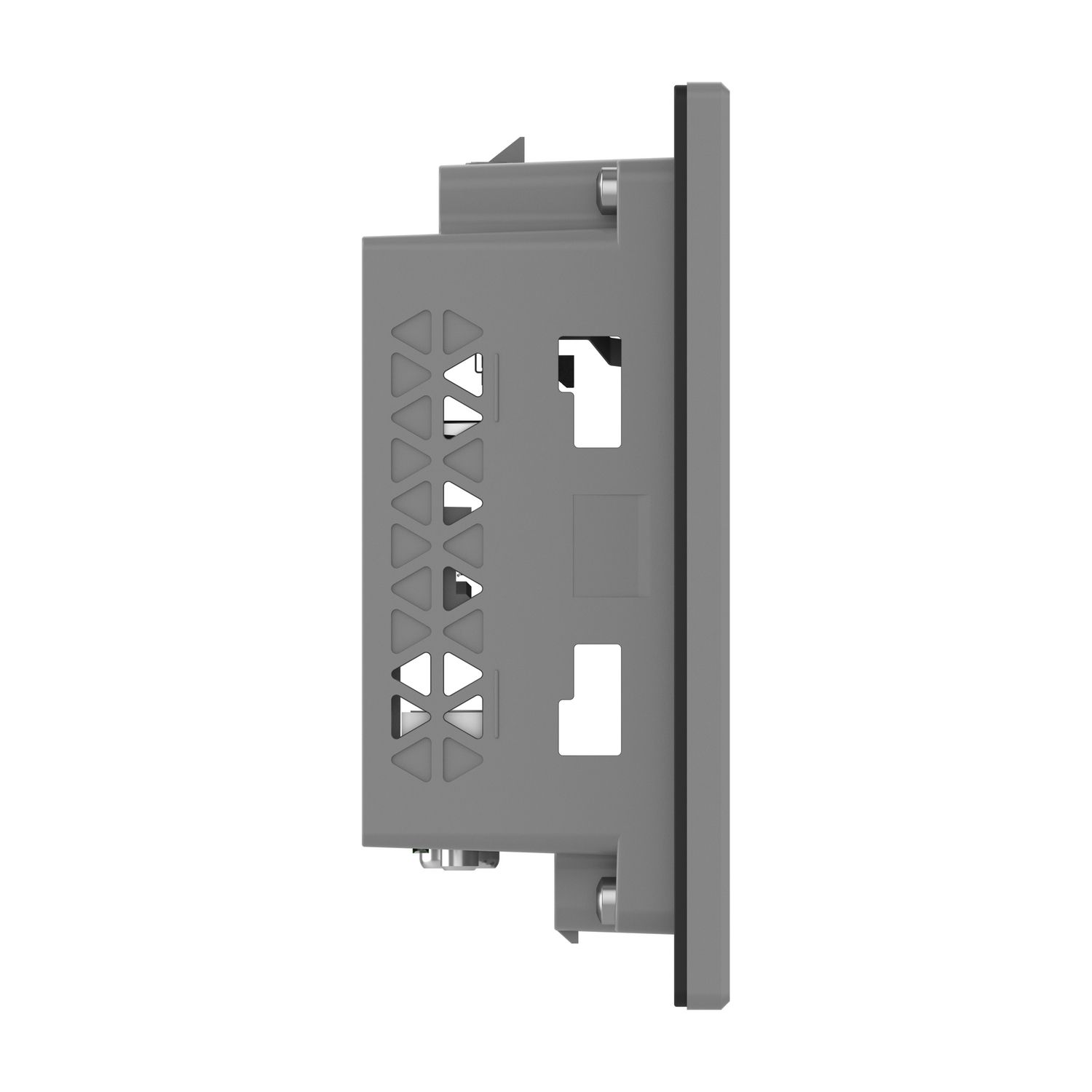 Picture of 4"W touch panel display, 1COM, 1Ethernet, USB host&device, 24VDC, GP-ProEX model