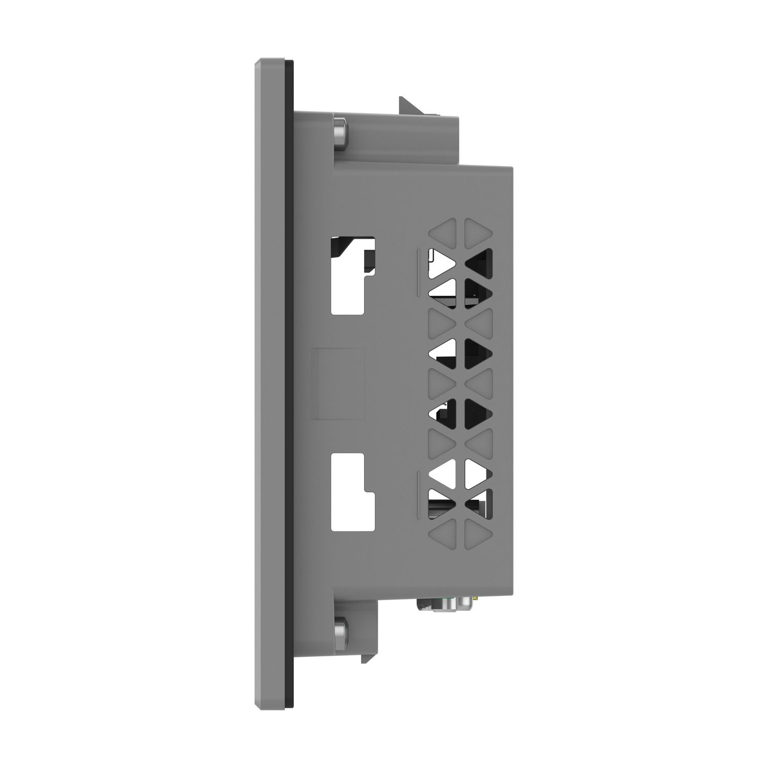 Picture of 4"W touch panel display, 1COM, 1Ethernet, USB host&device, 24VDC, GP-ProEX model