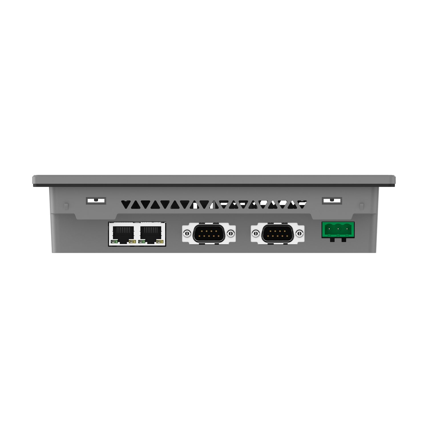 Picture of 7"W touch panel display, 2COM, 2Ethernet, USB host&device, 24VDC