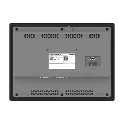 Picture of 10"W touch panel display, 2COM, 2Ethernet, USB host&device, 24VDC, GP-ProEX model