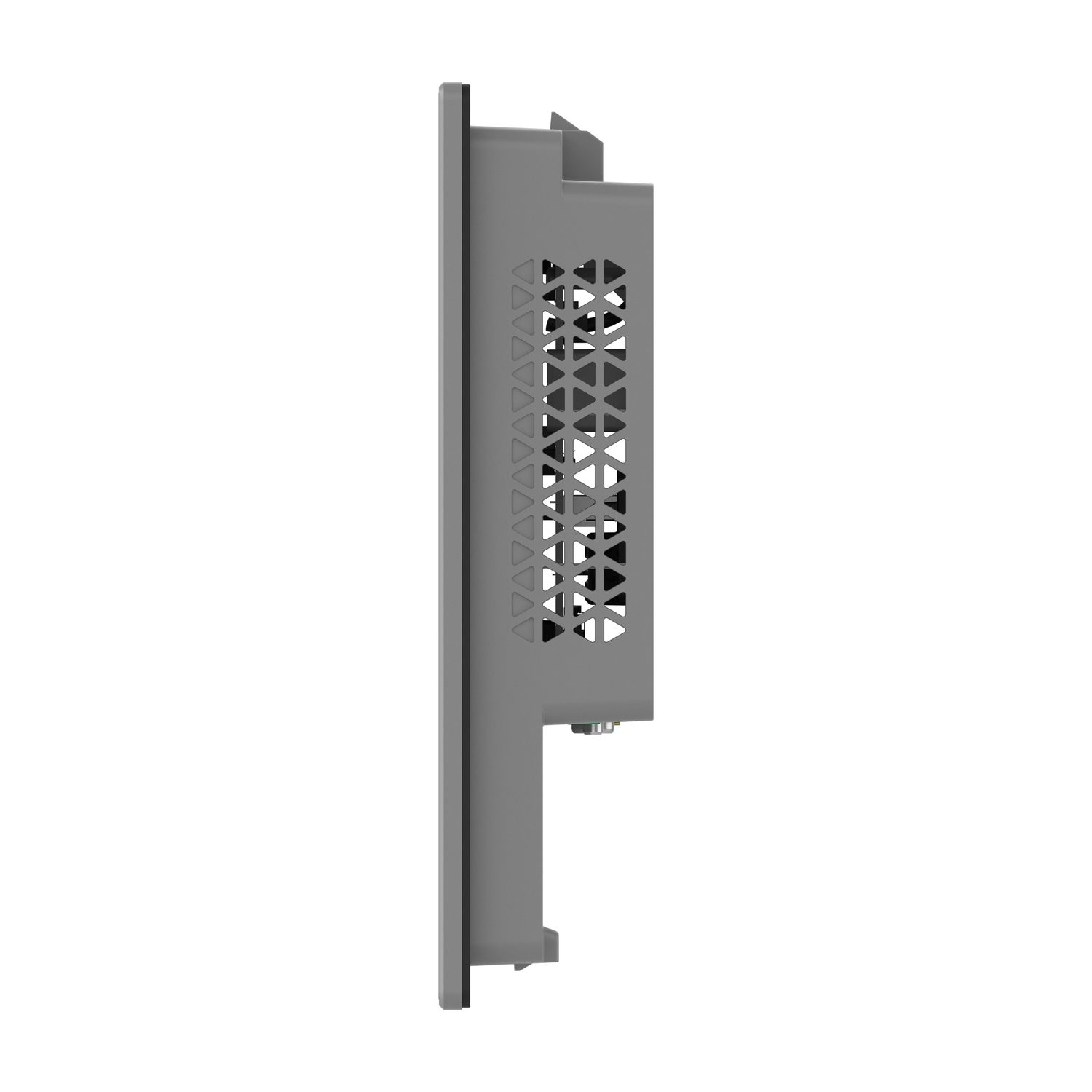 Picture of 10"W touch panel display, 2COM, 2Ethernet, USB host&device, 24VDC, GP-ProEX model