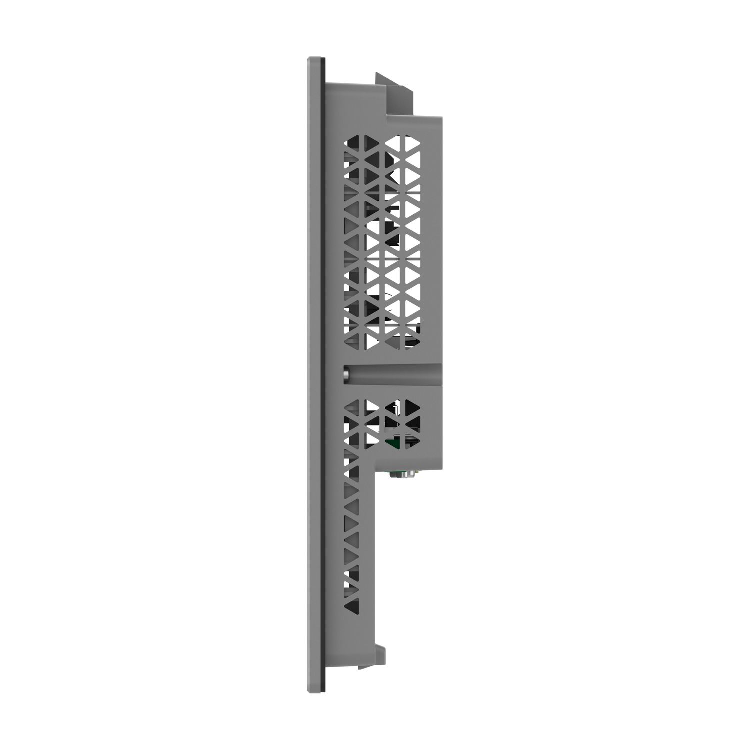 Picture of 12"W touch panel display, 2COM, 2Ethernet, USB host&device, 24VDC, GP-ProEX model