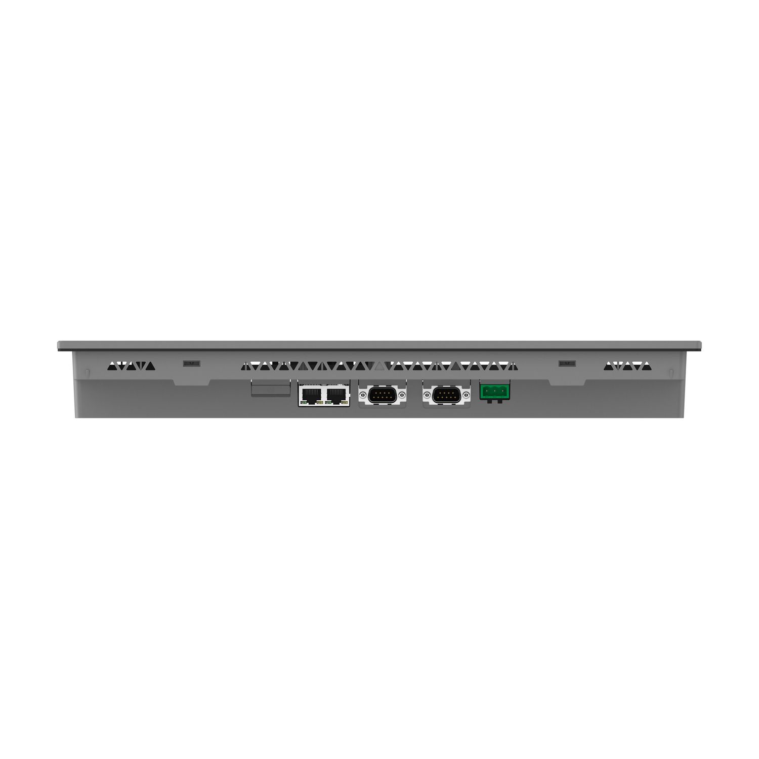 Picture of 15"W touch panel display, 2COM, 2Ethernet, USB host&device, 24VDC