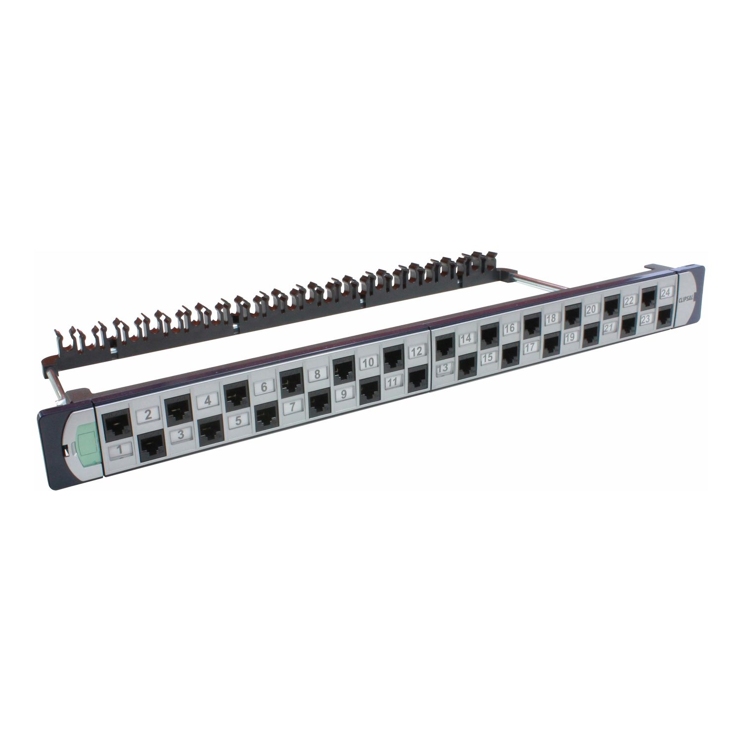 Picture of P/Panel 24 Port, Clipsal Actassi, CAT6A UTP with Jacks
