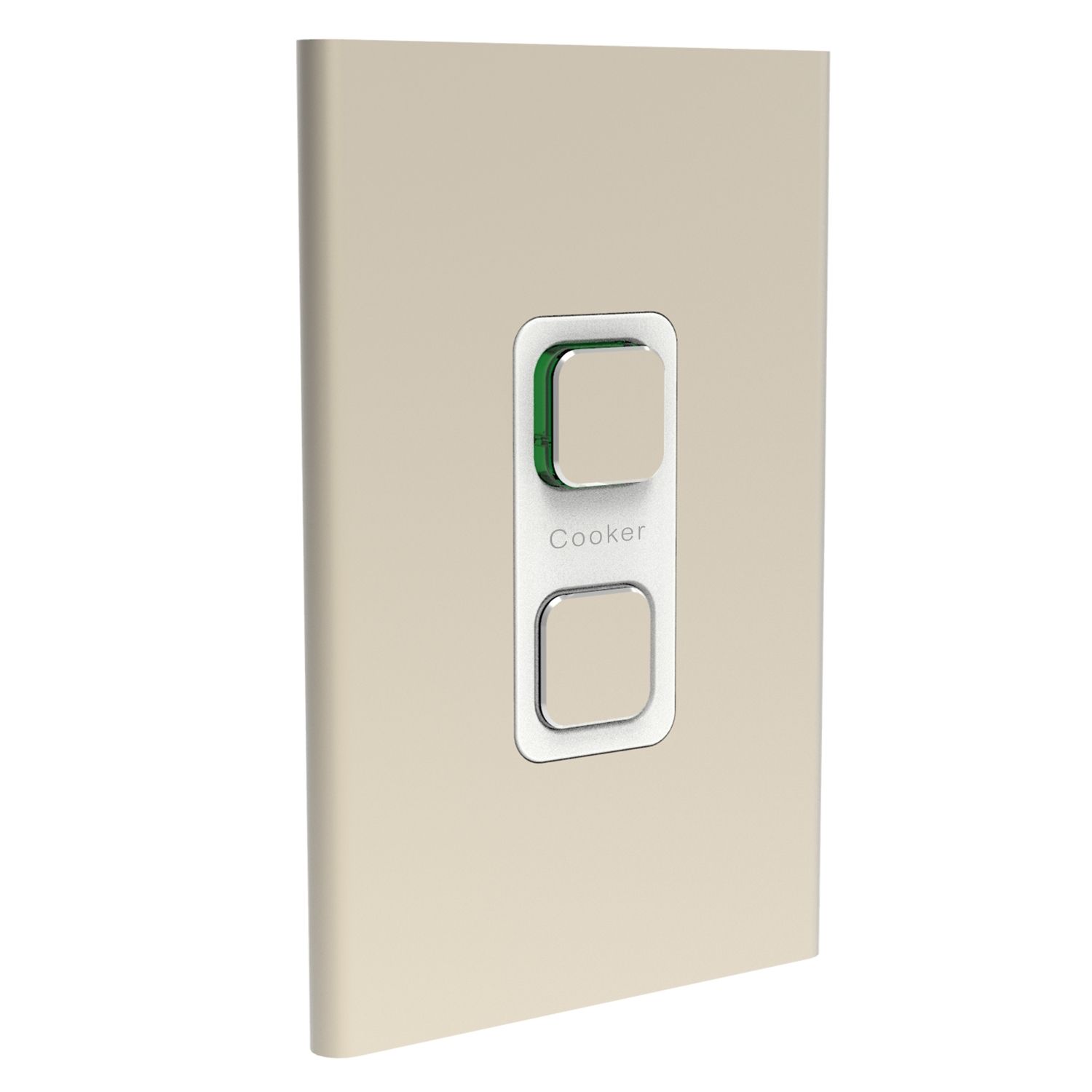 Picture of Styl Switch Plate Skin, Clipsal Iconic, Vertical/Horizontal, COOKER, 45A