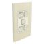 Picture of Styl Switch Plate Skin, Clipsal Iconic, Vertical/Horizontal, 5 Gang