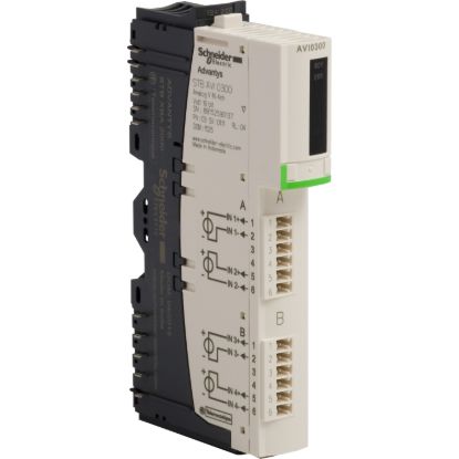 Picture of analog input kit, Modicon STB, standard, +/- 10V, 4 I, 15bits with sign