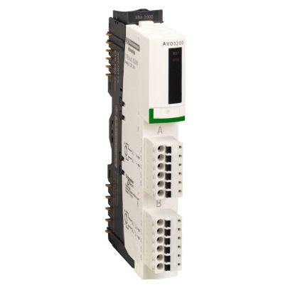 Picture of standard analog output kit, Modicon STB, + or - 10V, 2O, 15 bits with sign