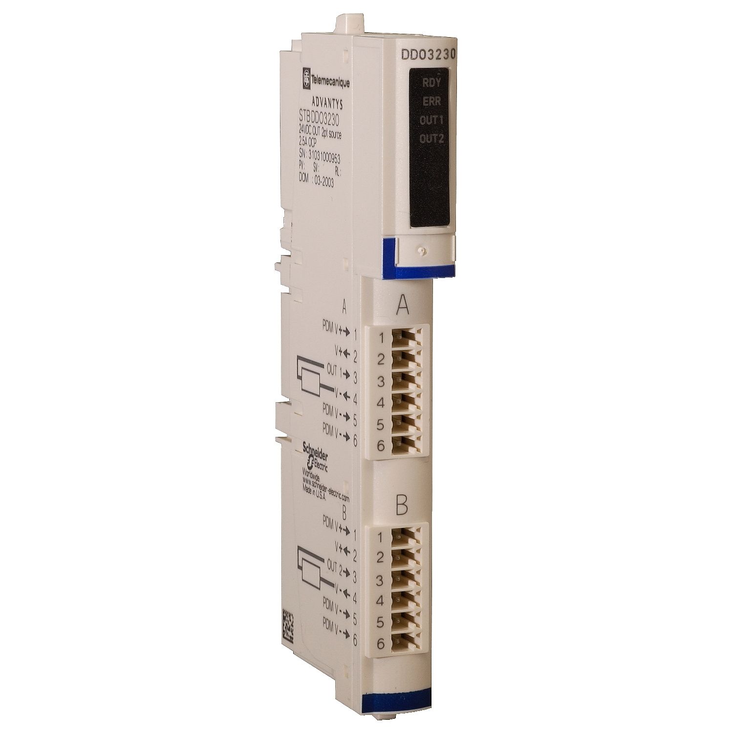 Picture of standard digital output kit STB - 24 V DC - 2 O