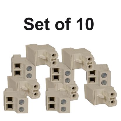Picture of Modicon STB - 2 pin removable field wiring connector - screw - type