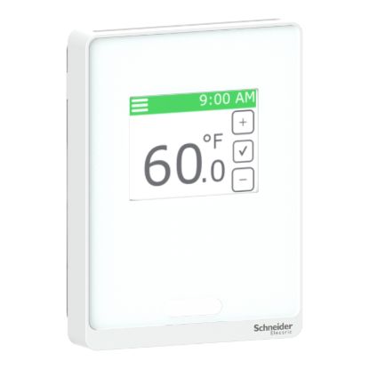 Picture of SmartX Cover Plate, for Sensor Base, Touchscreen, Setpoint, Override, PIR, Optimum White Cover